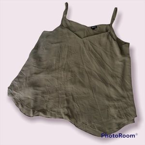 Green Torrid Layering Tank Blouse